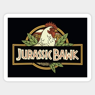 Jurassic Chicken by Tobe Fonseca Sticker